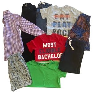 SOLD 9PC Boys Set / Bundle - Multi Season - Size 5 Lot